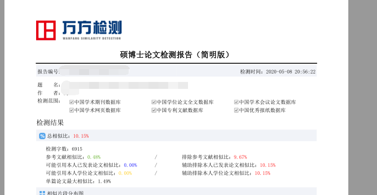 万方查重硕博版